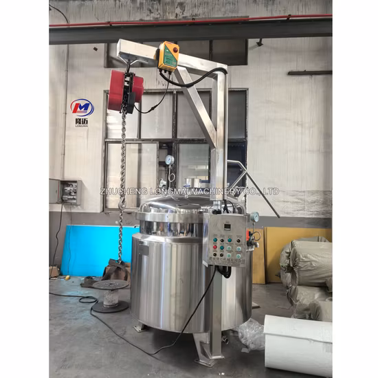 工場直接卸売特別デザイン 600 リットル回転工業用圧力鍋